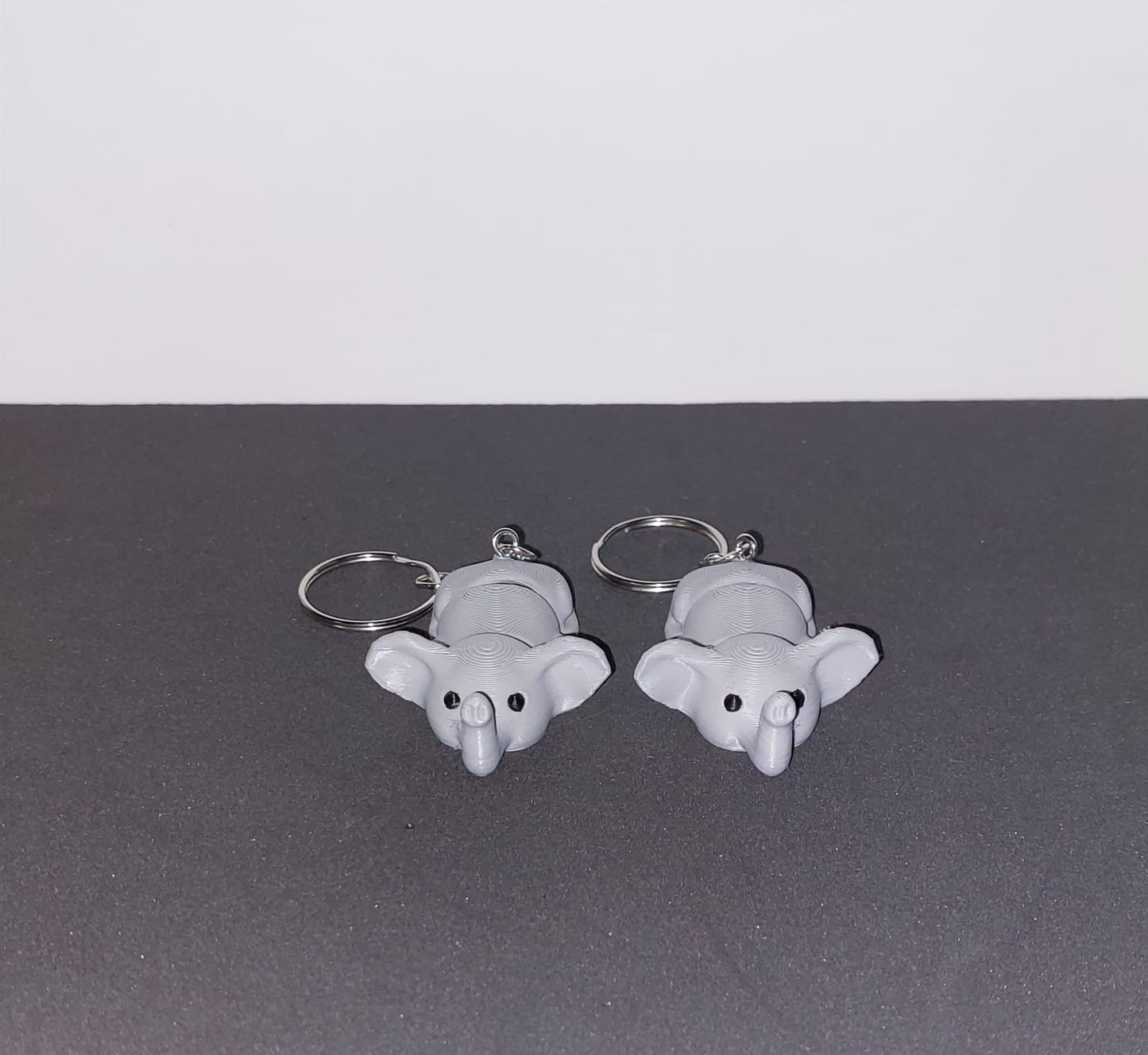 Mini Elephant Keychain 🐘💫 – 3D Printed with Love!