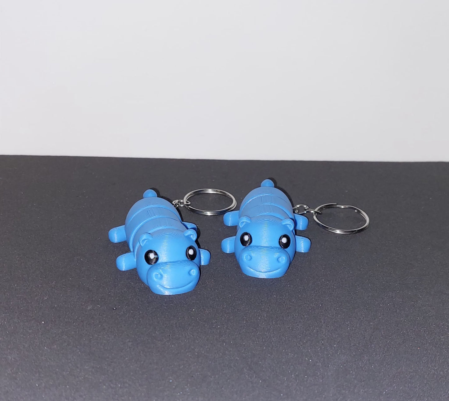 3D‑Printed Hippopotamus Keychain 🦛✨