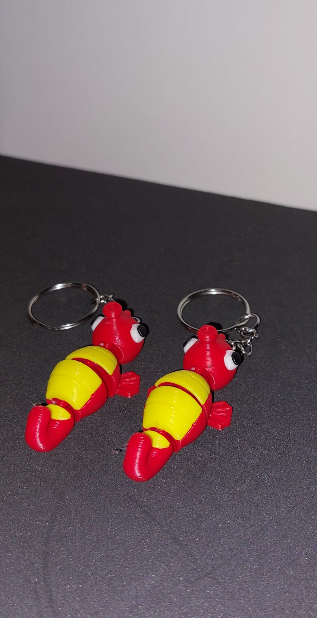 Seahorse Keychain 🐚🧜‍♀️ – 3D Printed Ocean Magic!